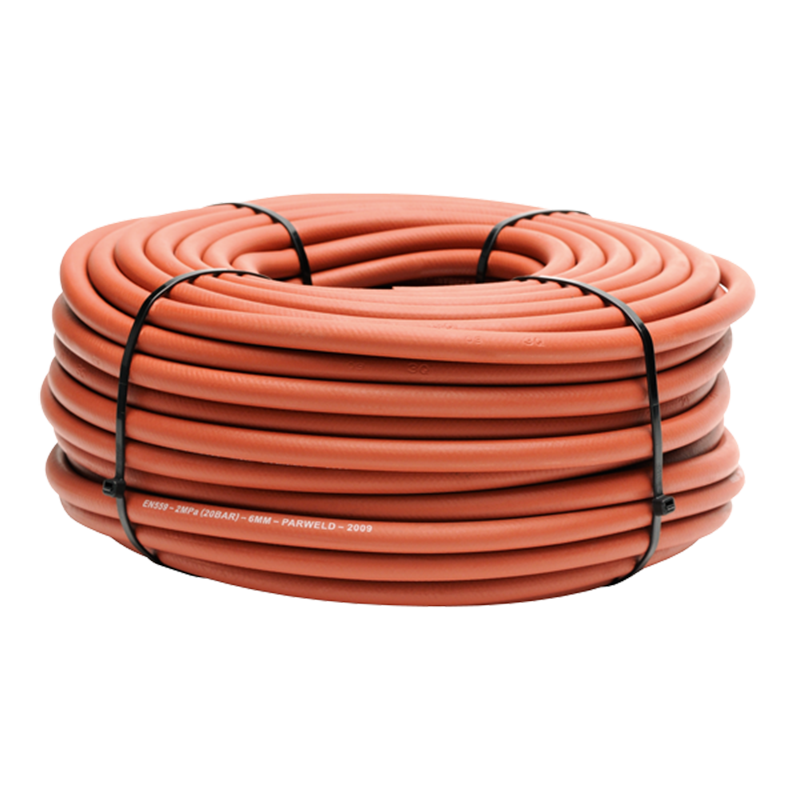 PROP WELD HOSE 6MM/1/4" ORANGE