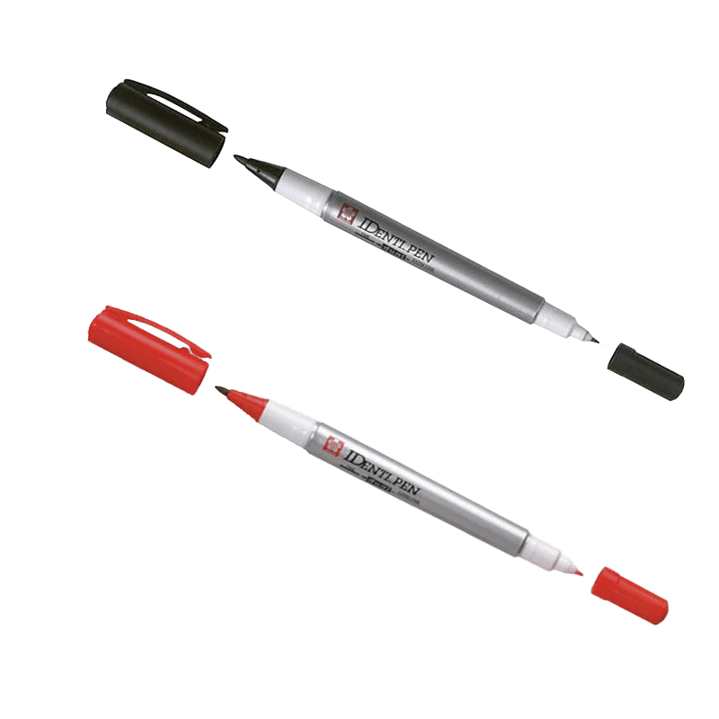 SAKURA IDENTI-PEN SET - BLACK+RED