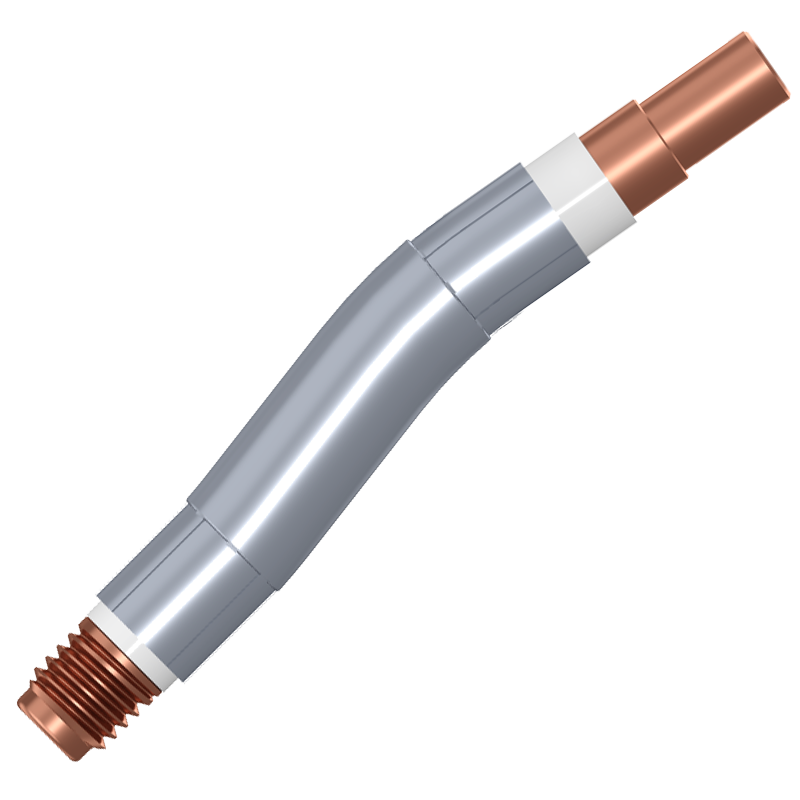 SWAN NECK, 6" X 10°, USA SPEC.