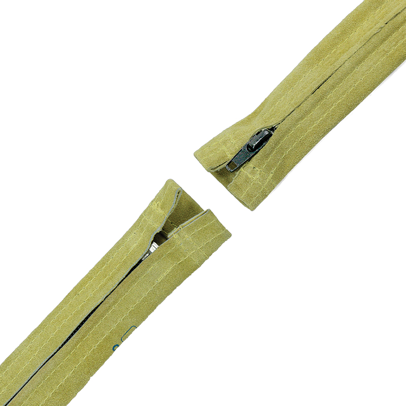 LEATHER TIG ZIPPER 3" 10FT