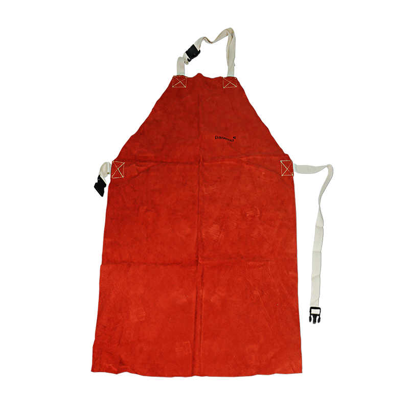 RED APRON C/W TIES 24"X36