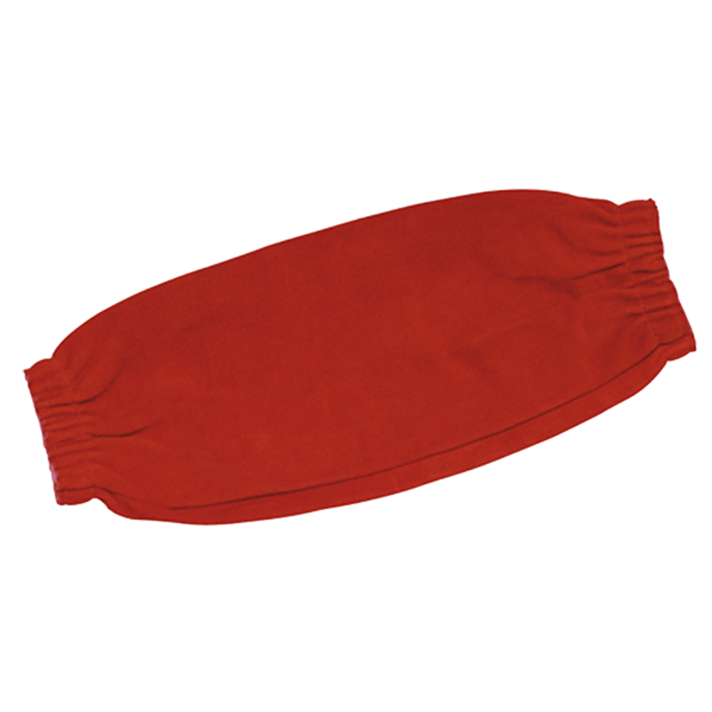 RED LEATHER SLEEVE 18" / 450MM