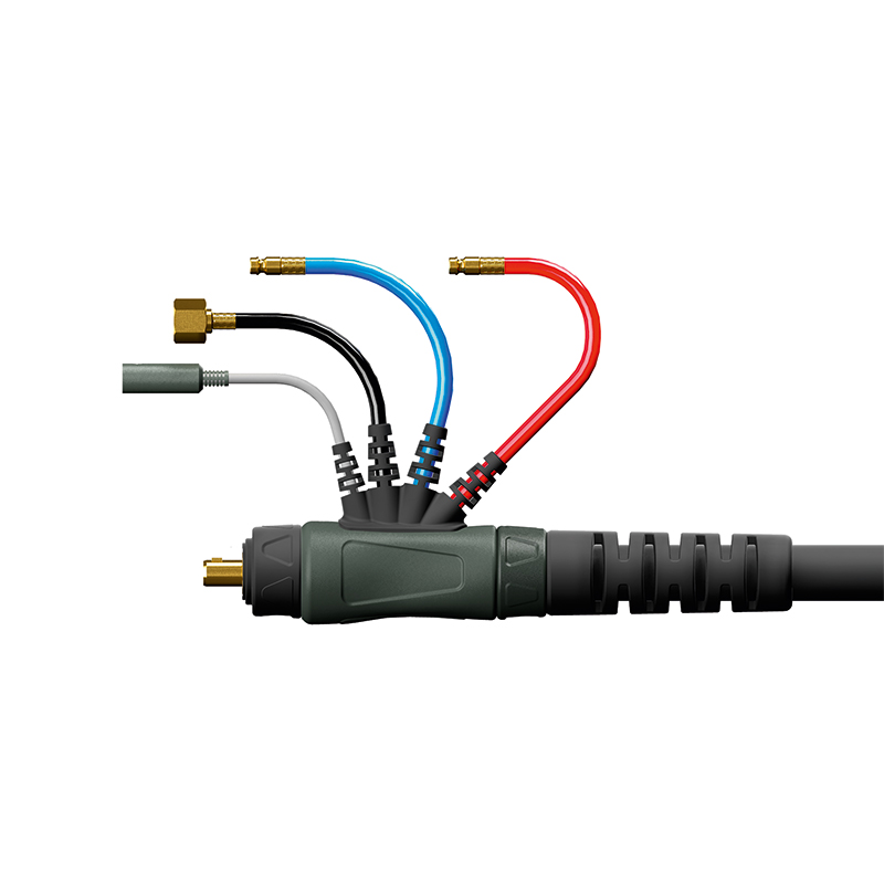 LARGE DIN POWER, 3/8" BSP GAS, QF WATER KIT