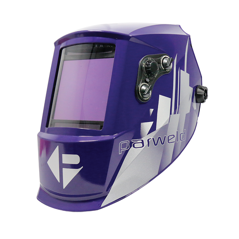 LARGE VIEW WELDING AND GRINDING HELMET